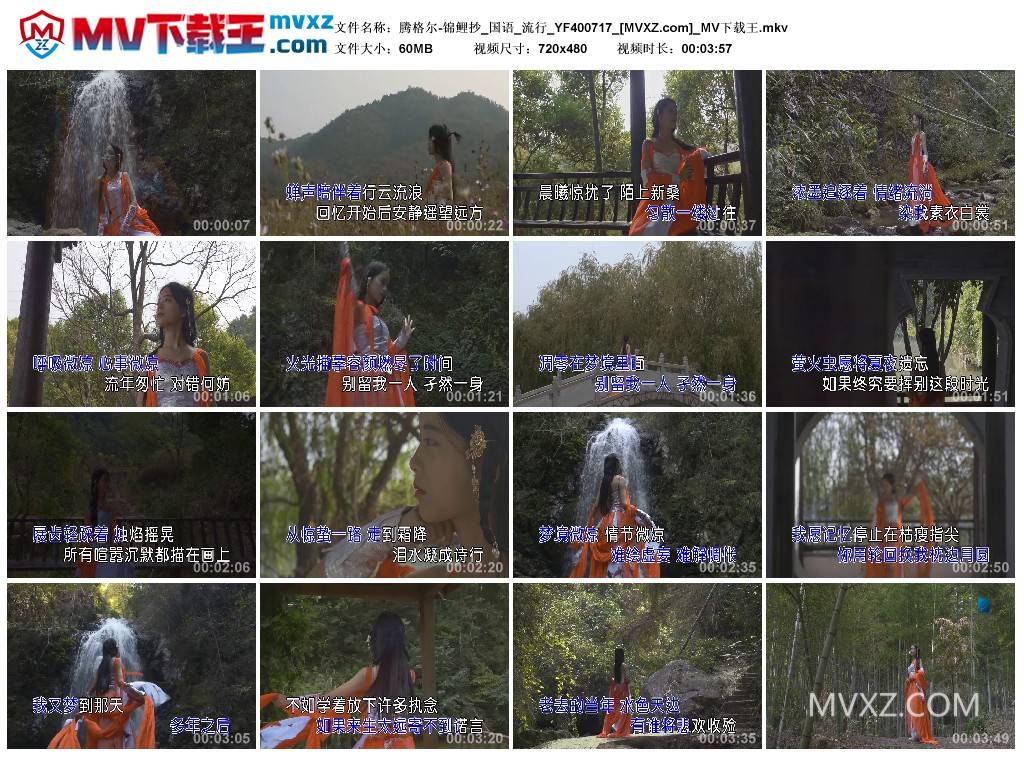 腾格尔-锦鲤抄_国语_流行_YF400717